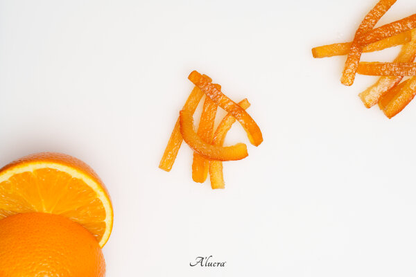 Orangen Stäbchen getrocknet & kandiert, nach italienischer Art